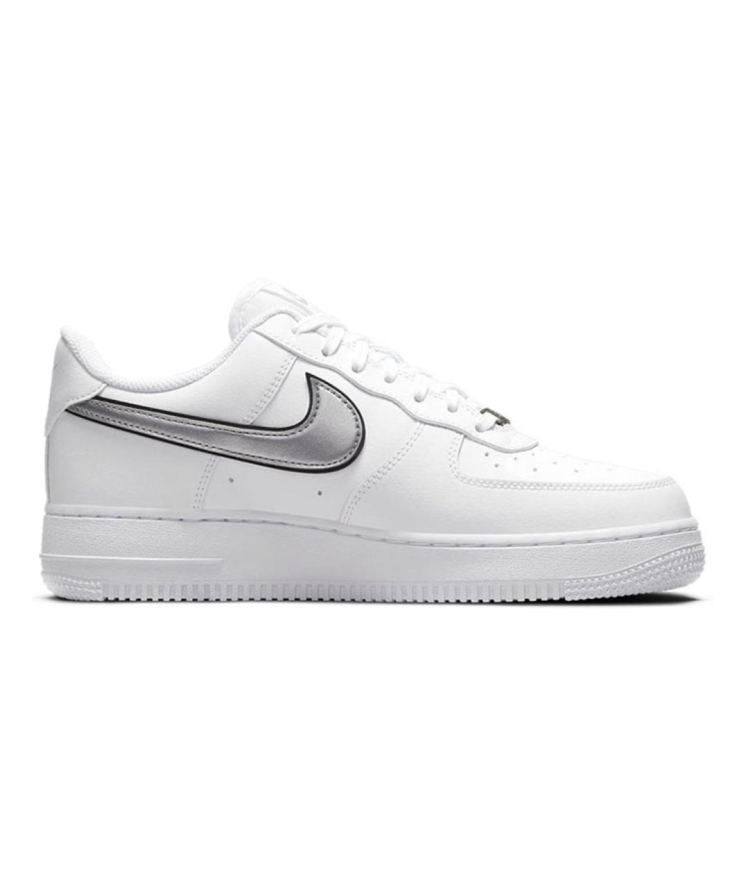 NIKE Белые кожаные кроссовки, фото 2