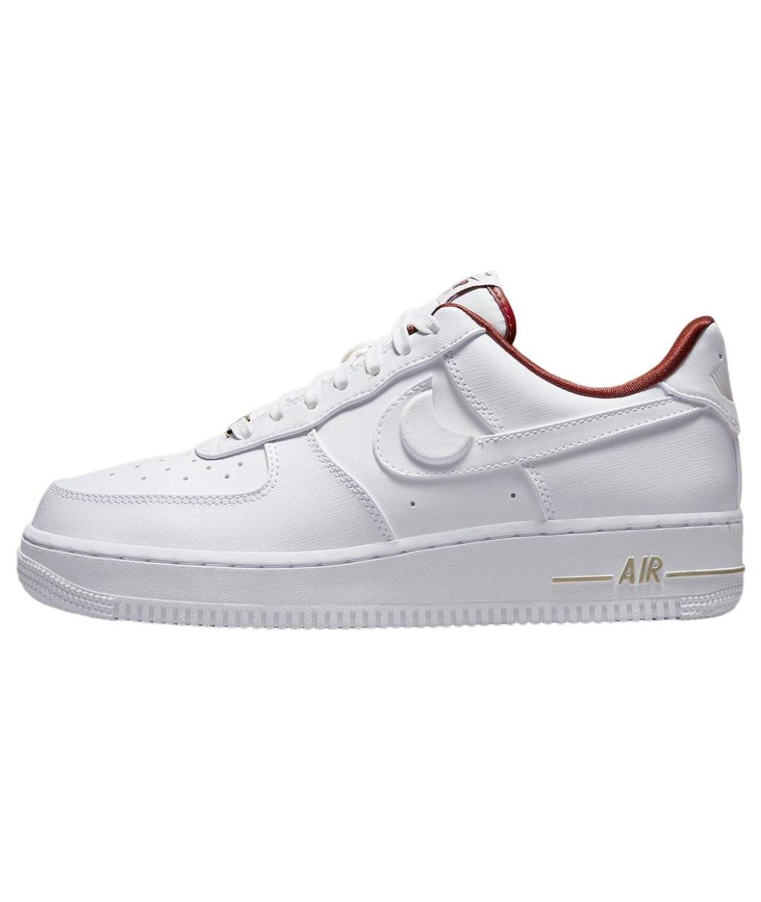 NIKE Белые кожаные кроссовки, фото 3