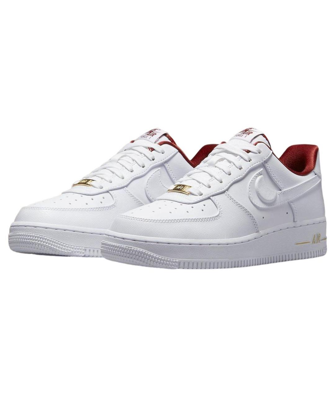 NIKE Белые кожаные кроссовки, фото 2