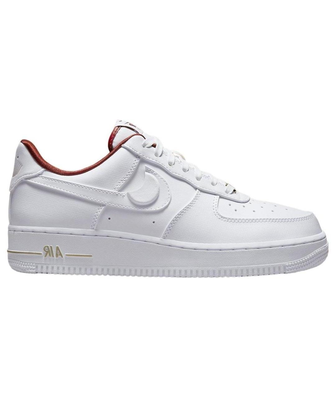 NIKE Белые кожаные кроссовки, фото 1