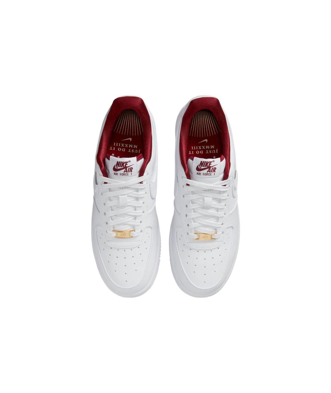 NIKE Белые кожаные кроссовки, фото 4