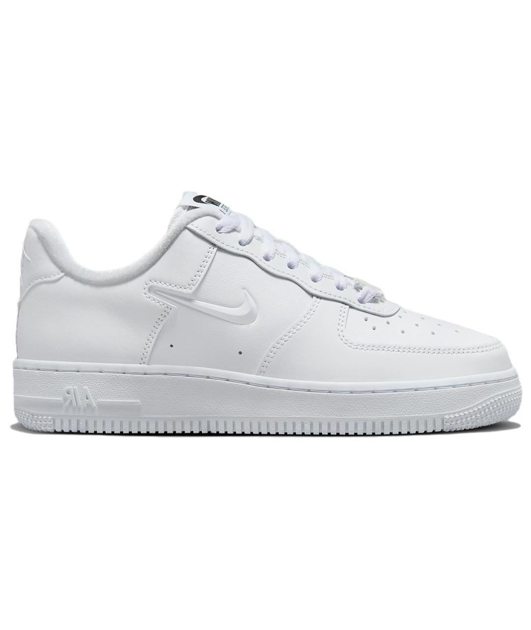 NIKE Белые кожаные кроссовки, фото 1