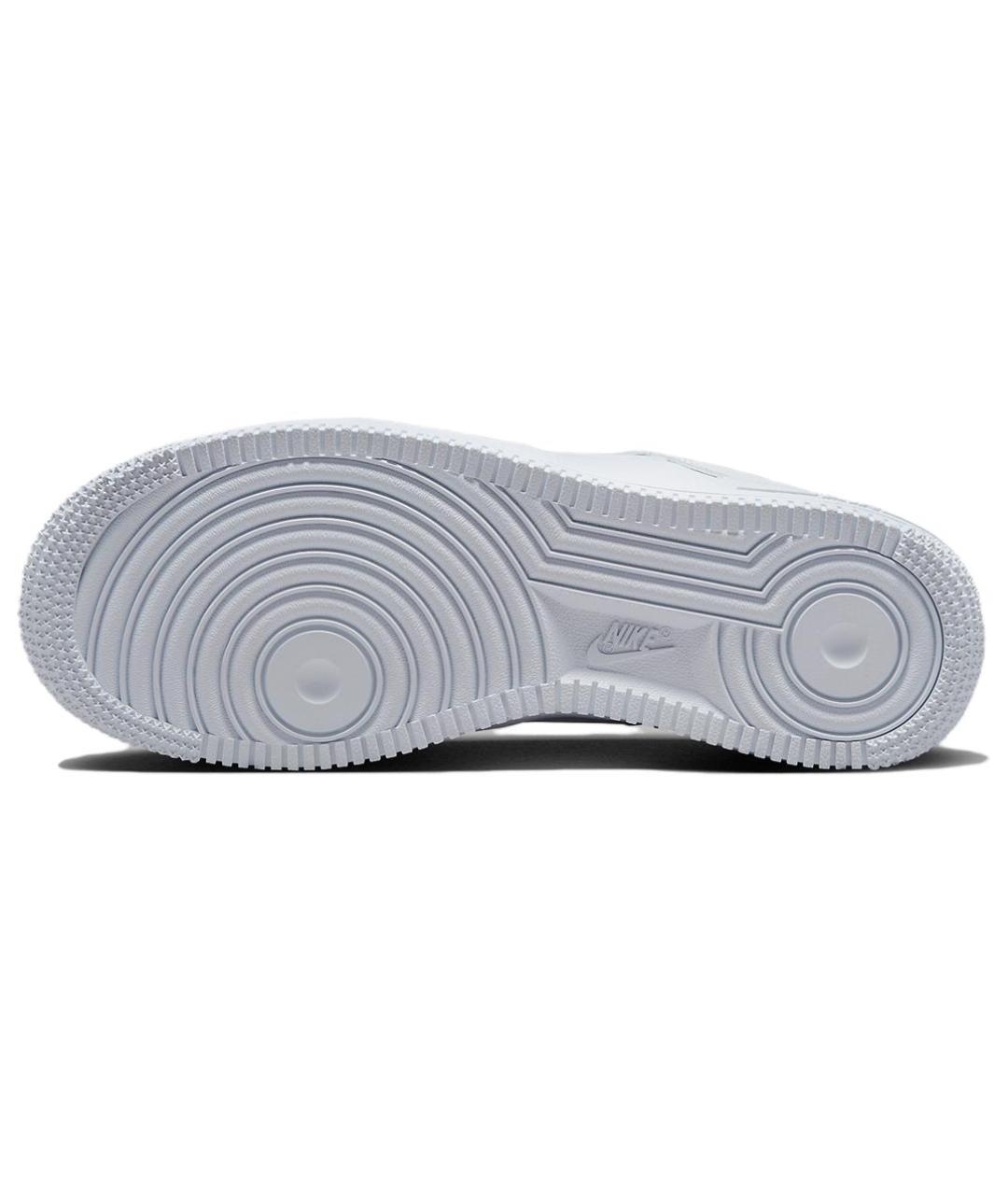 NIKE Белые кожаные кроссовки, фото 6