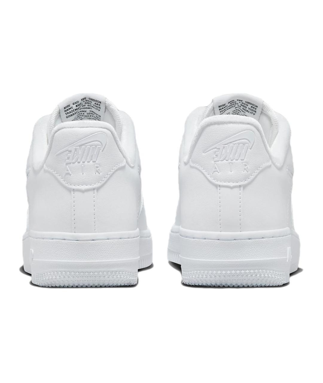 NIKE Белые кожаные кроссовки, фото 5