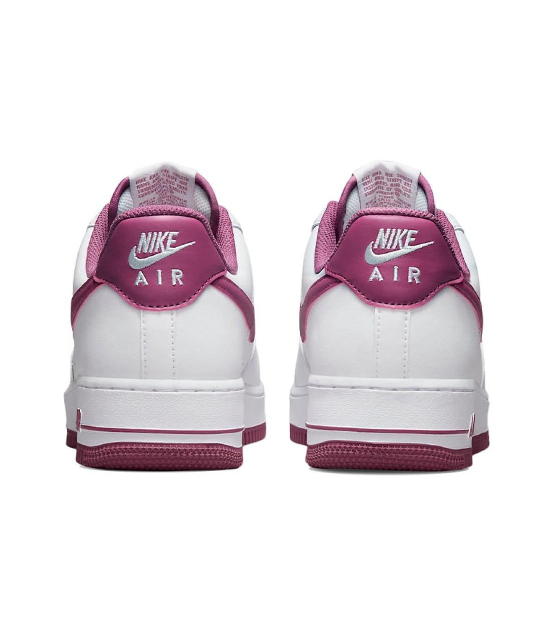 NIKE Белые кожаные низкие кроссовки / кеды, фото 6
