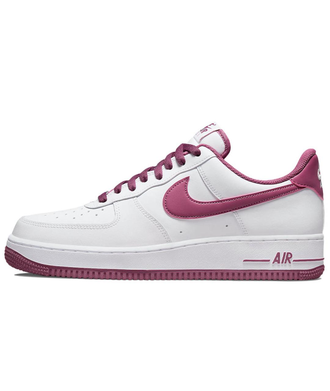 NIKE Белые кожаные низкие кроссовки / кеды, фото 3