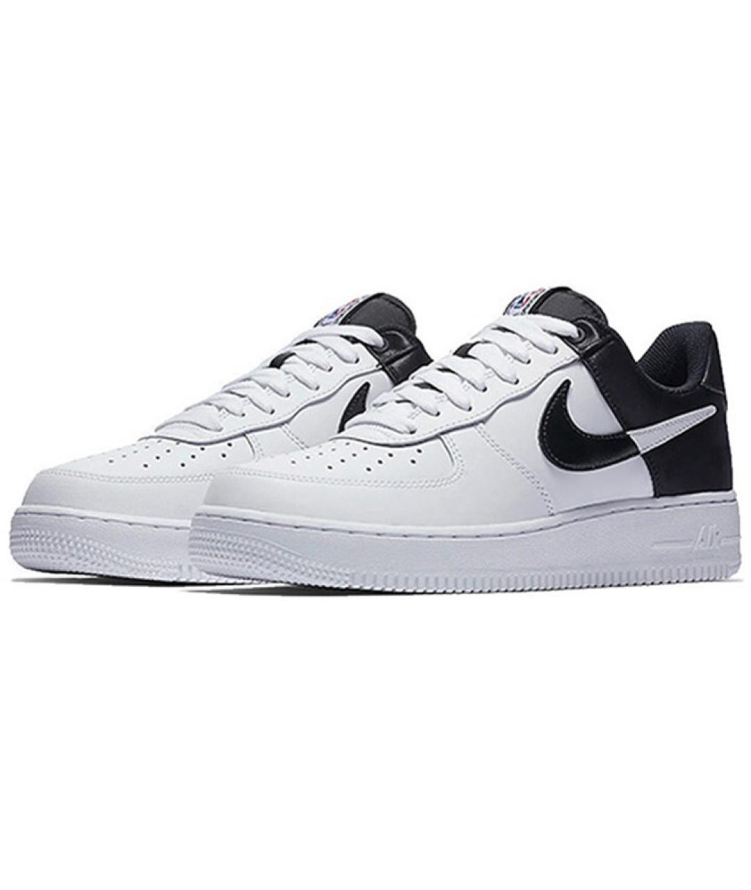 NIKE Белые кожаные кроссовки, фото 4