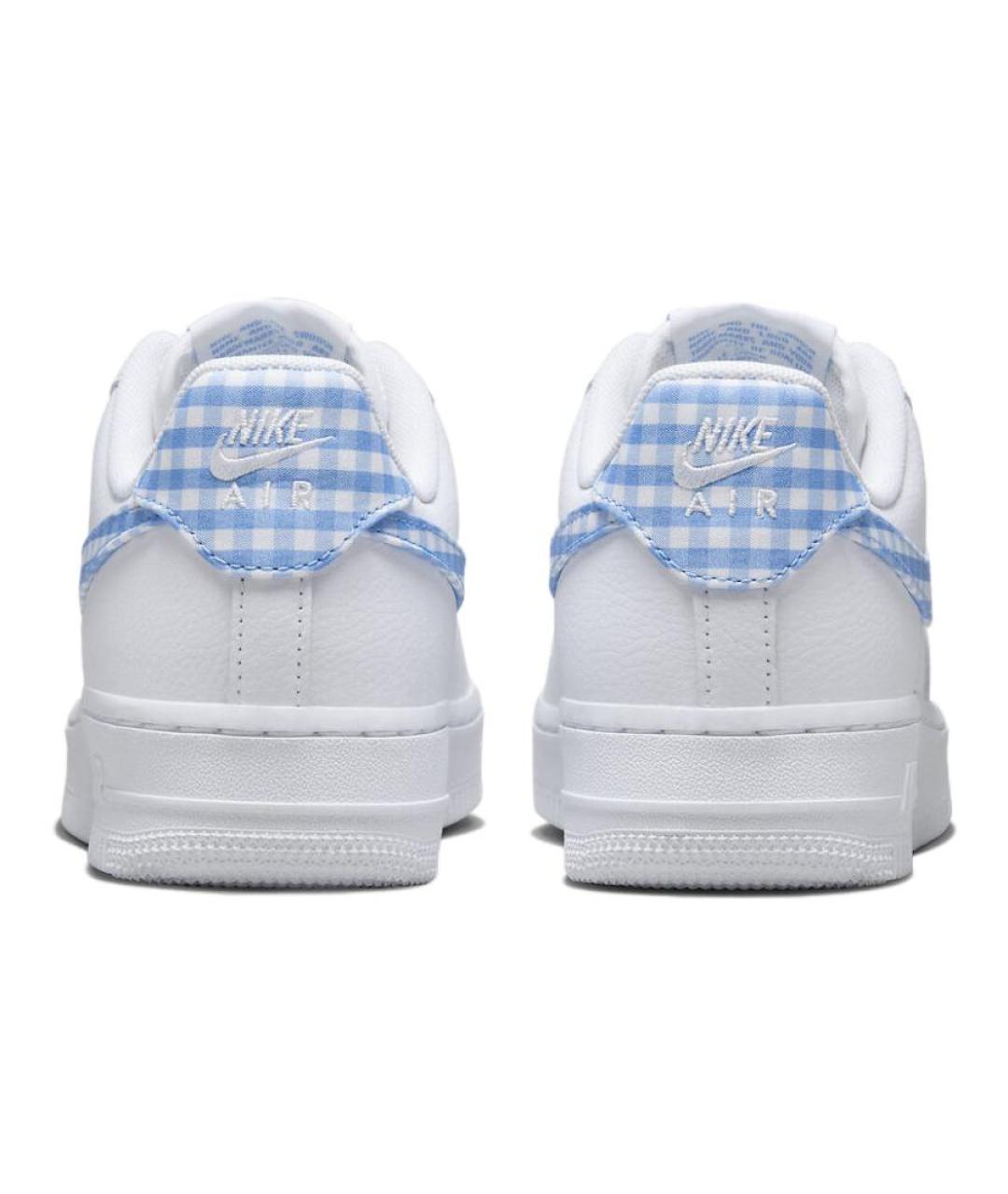 NIKE Белые кожаные кроссовки, фото 6