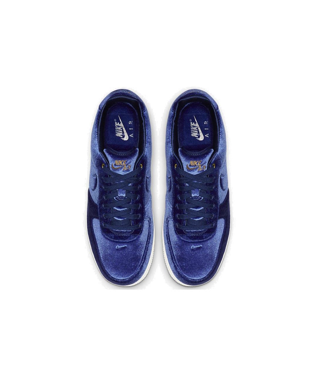 NIKE Синие бархатные кроссовки, фото 4