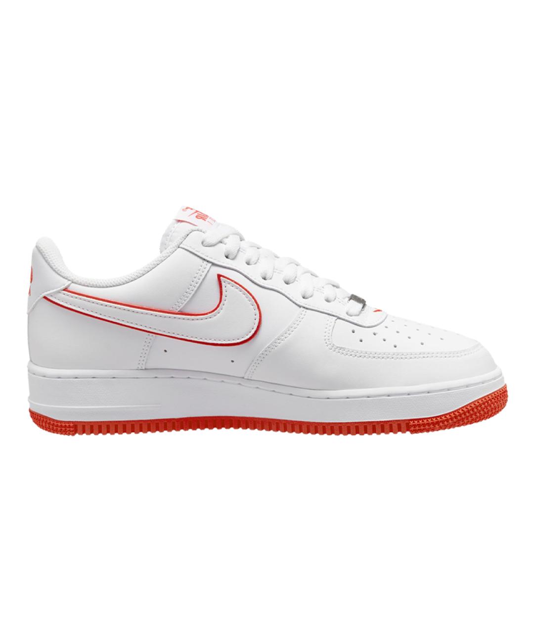 NIKE Белые кожаные низкие кроссовки / кеды, фото 3