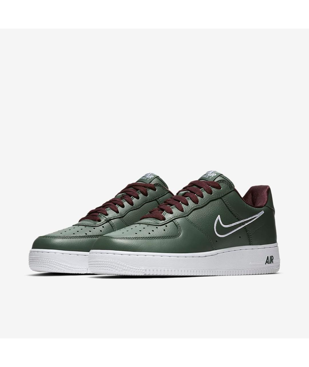 NIKE Зеленые низкие кроссовки / кеды, фото 3