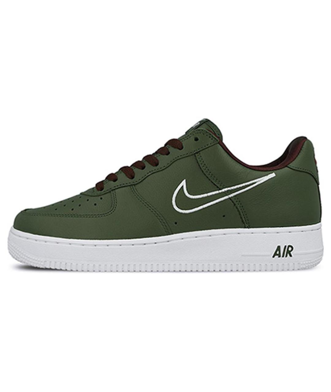 NIKE Зеленые низкие кроссовки / кеды, фото 2