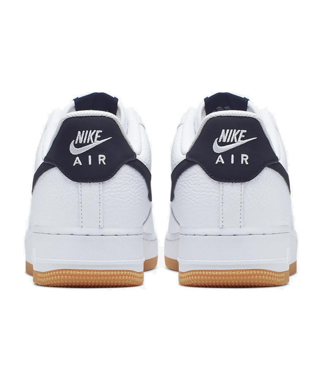 NIKE Белые кожаные кроссовки, фото 5
