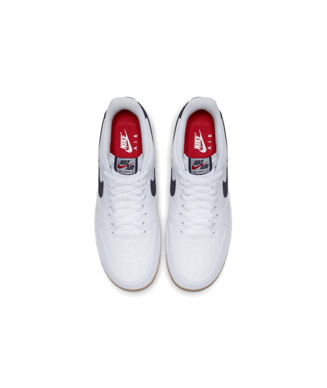 NIKE Белые кожаные кроссовки, фото 4