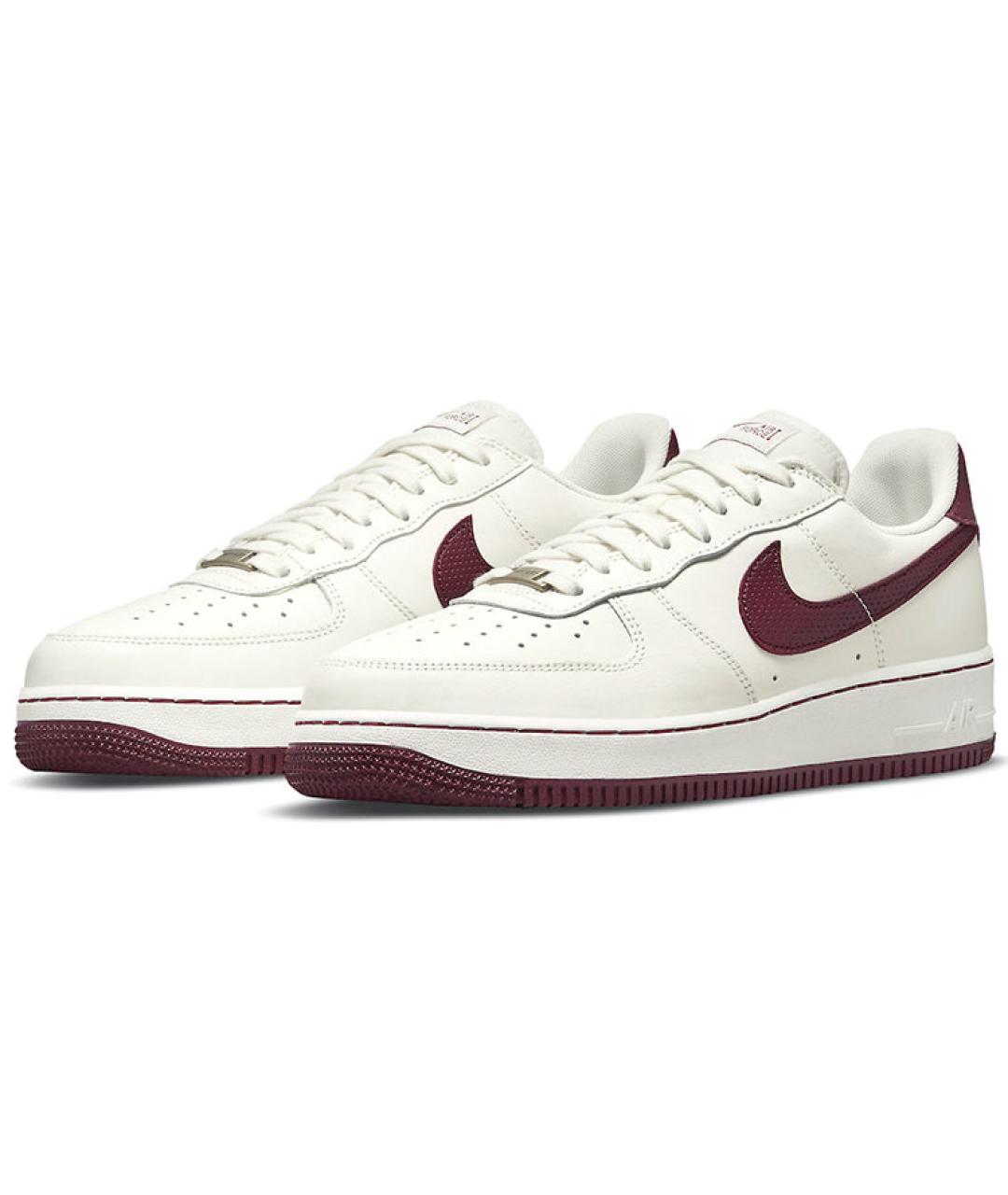 NIKE Белые кожаные кроссовки, фото 2