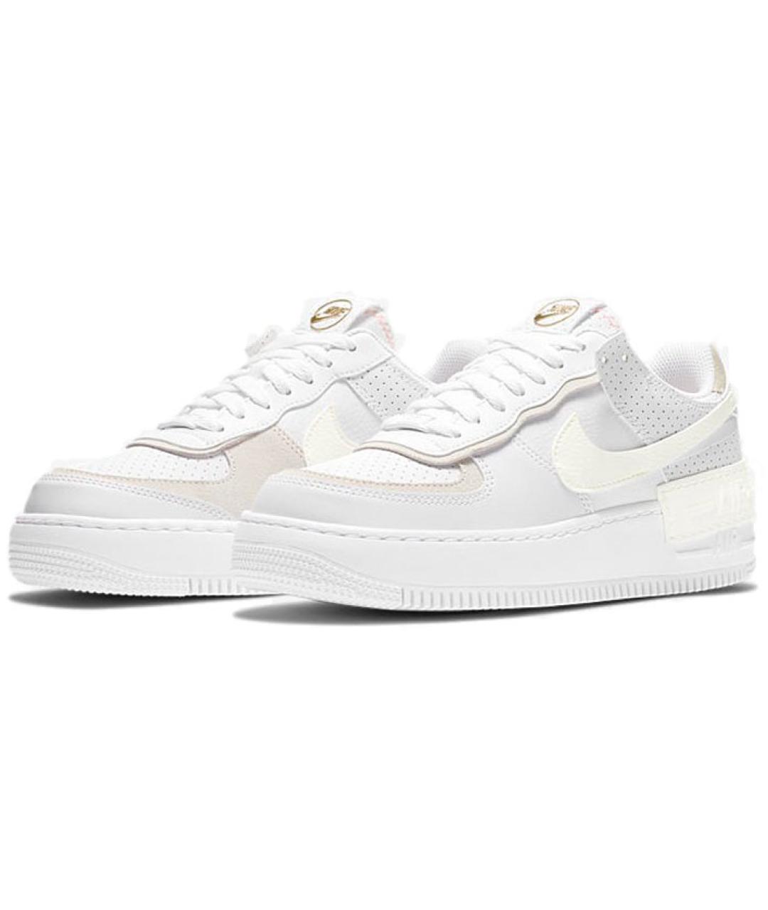 NIKE Розовые кожаные кроссовки, фото 3