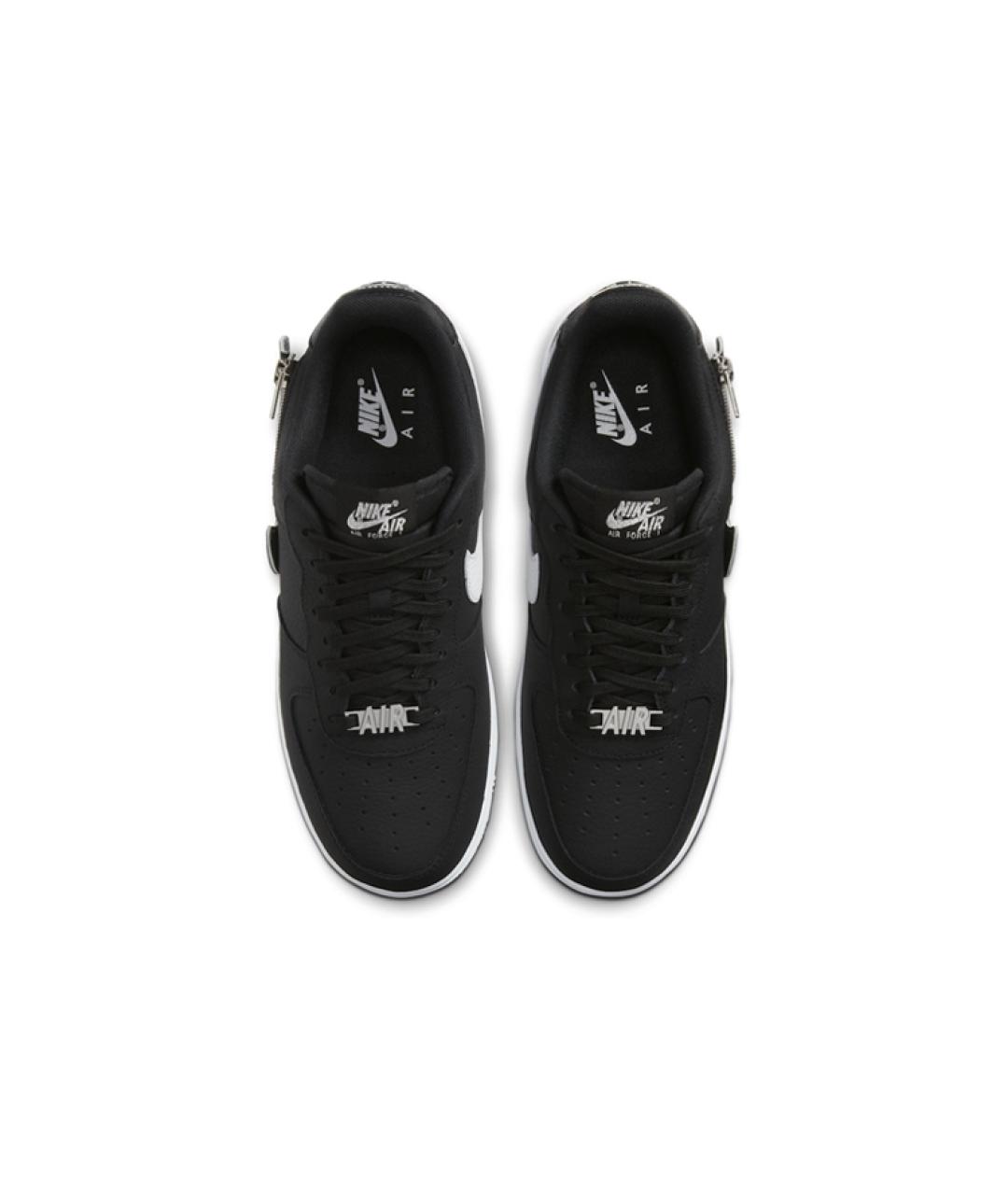 NIKE Черные кожаные кроссовки, фото 5