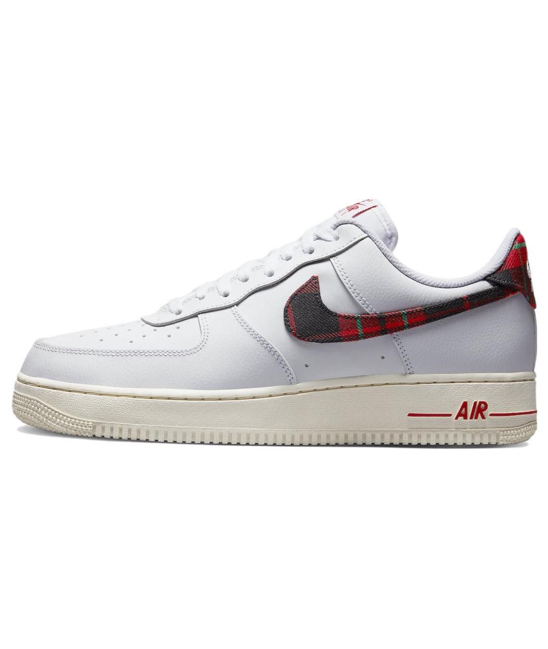 NIKE Белые кожаные низкие кроссовки / кеды, фото 2