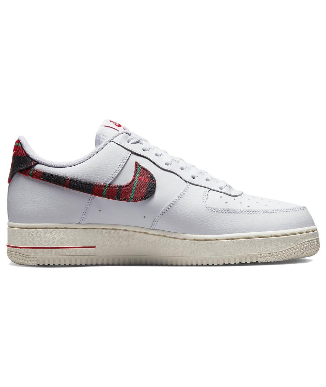 NIKE Белые кожаные низкие кроссовки / кеды, фото 3