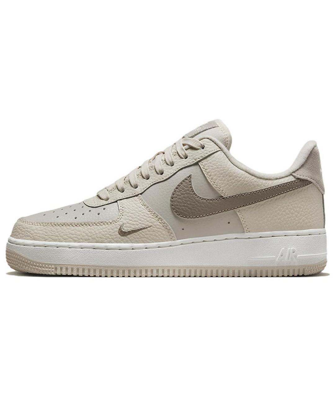 NIKE Коричневые кожаные кроссовки, фото 3
