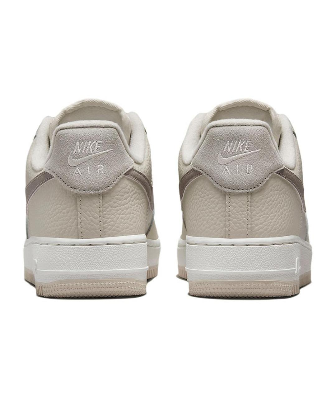 NIKE Коричневые кожаные кроссовки, фото 6