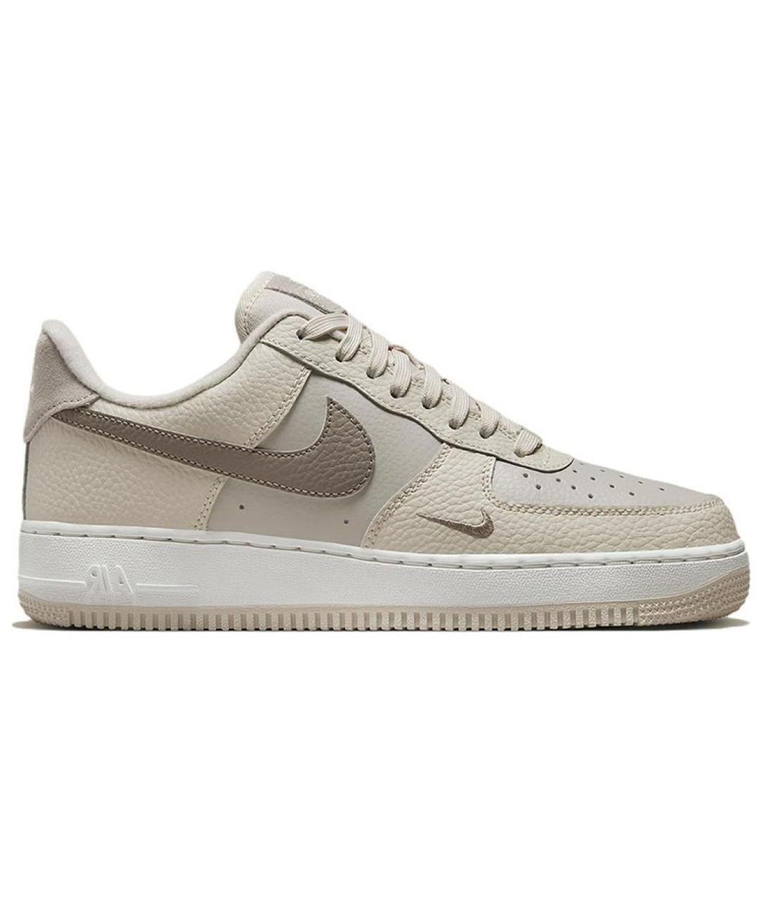 NIKE Коричневые кожаные кроссовки, фото 1