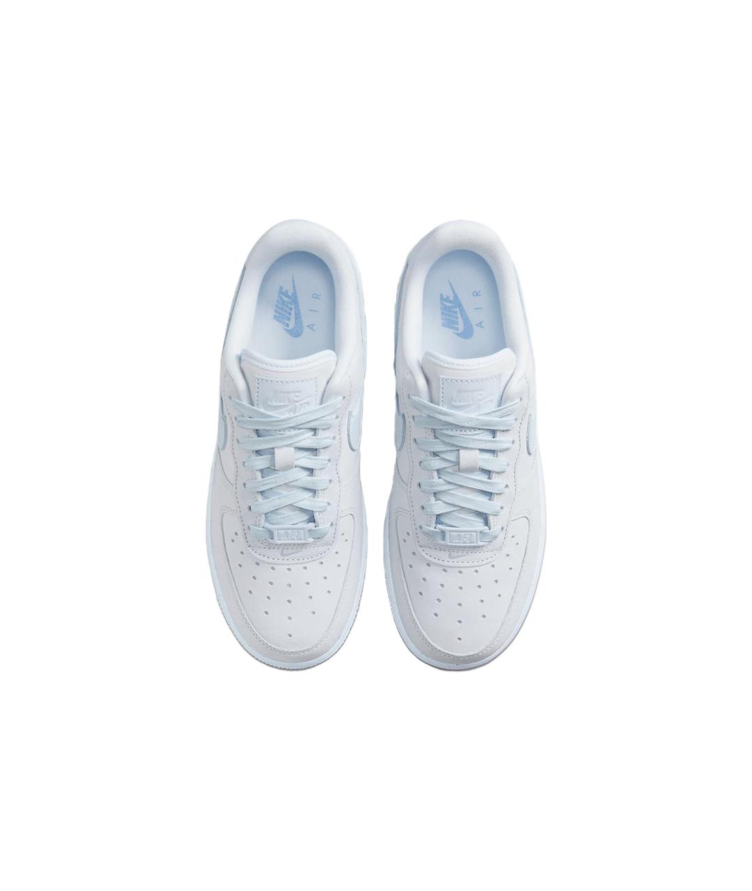 NIKE Белые кожаные кроссовки, фото 4