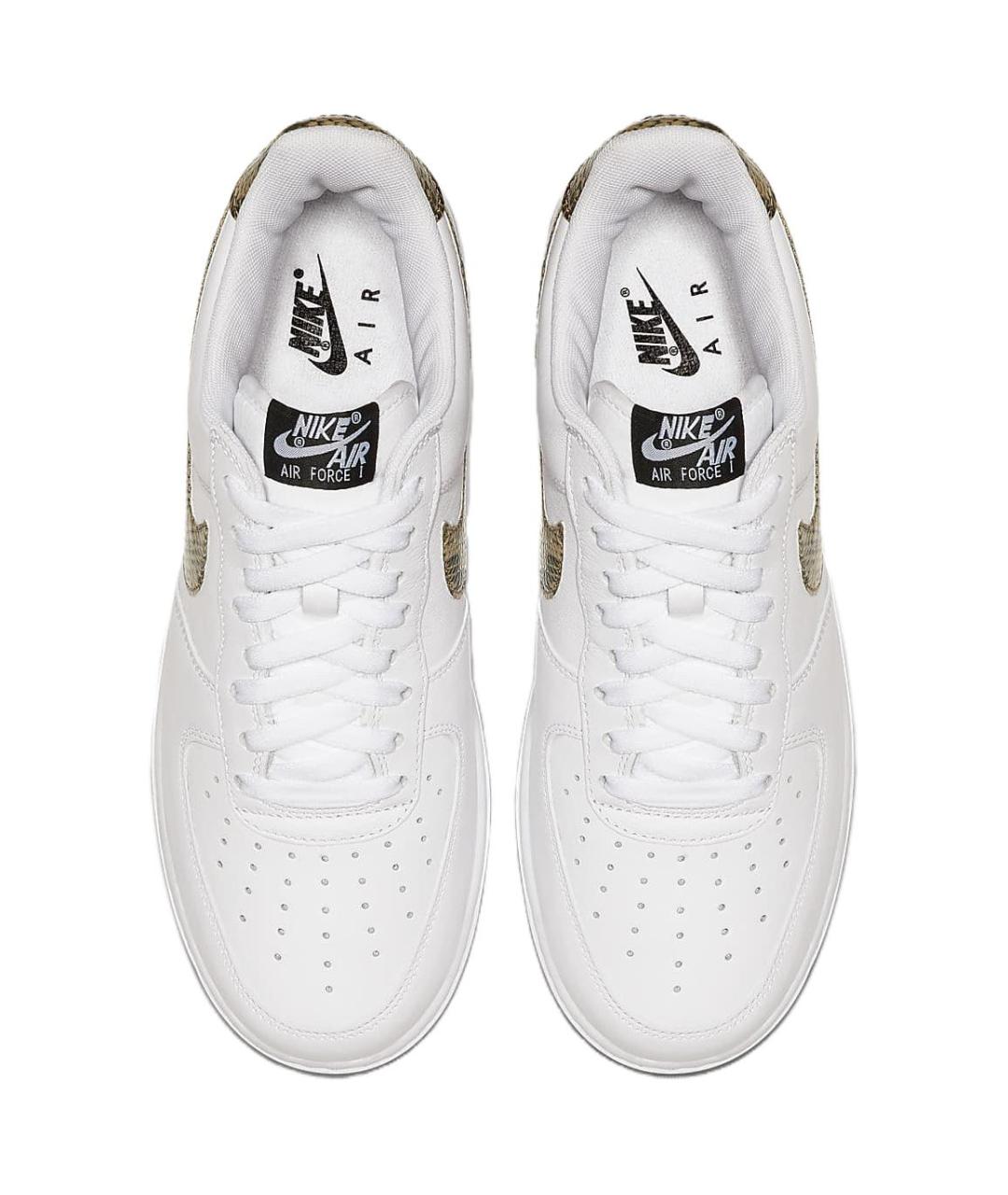 NIKE Белые кожаные кроссовки, фото 5