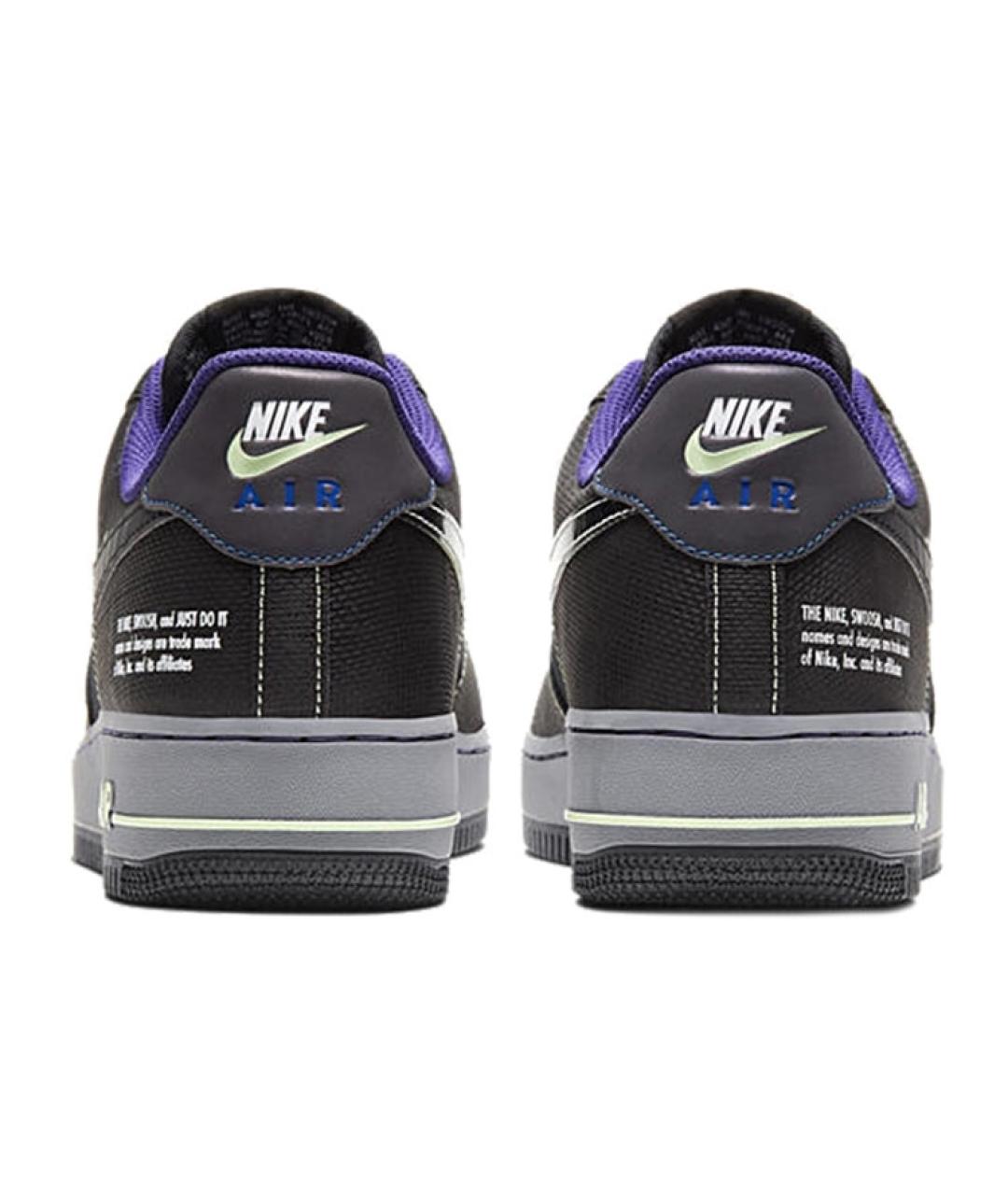 NIKE Черные низкие кроссовки / кеды, фото 4