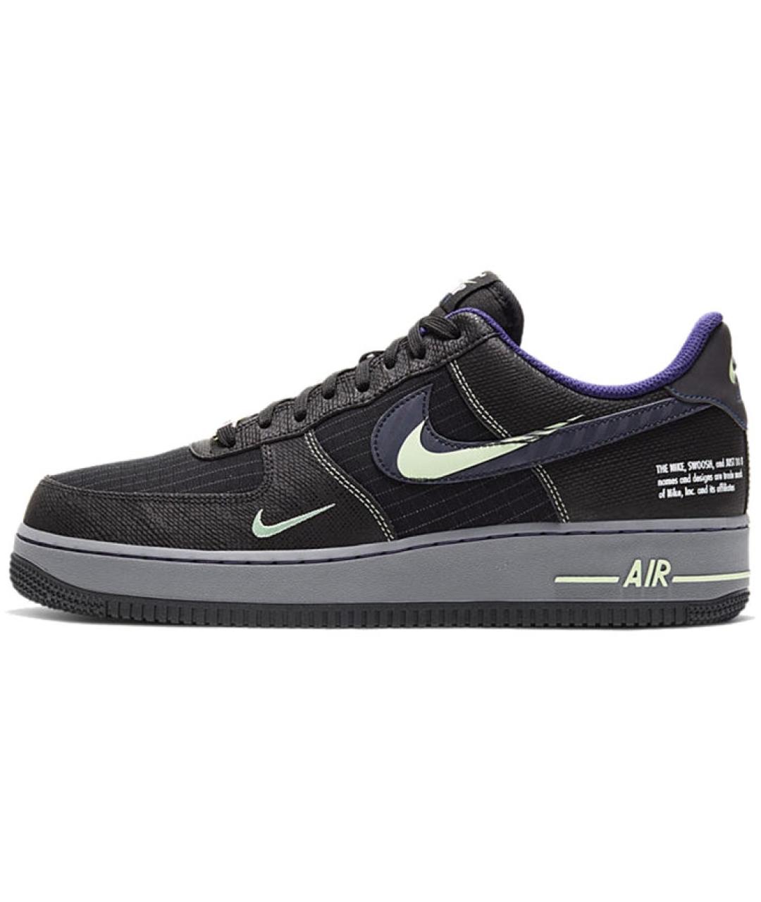 NIKE Черные низкие кроссовки / кеды, фото 5
