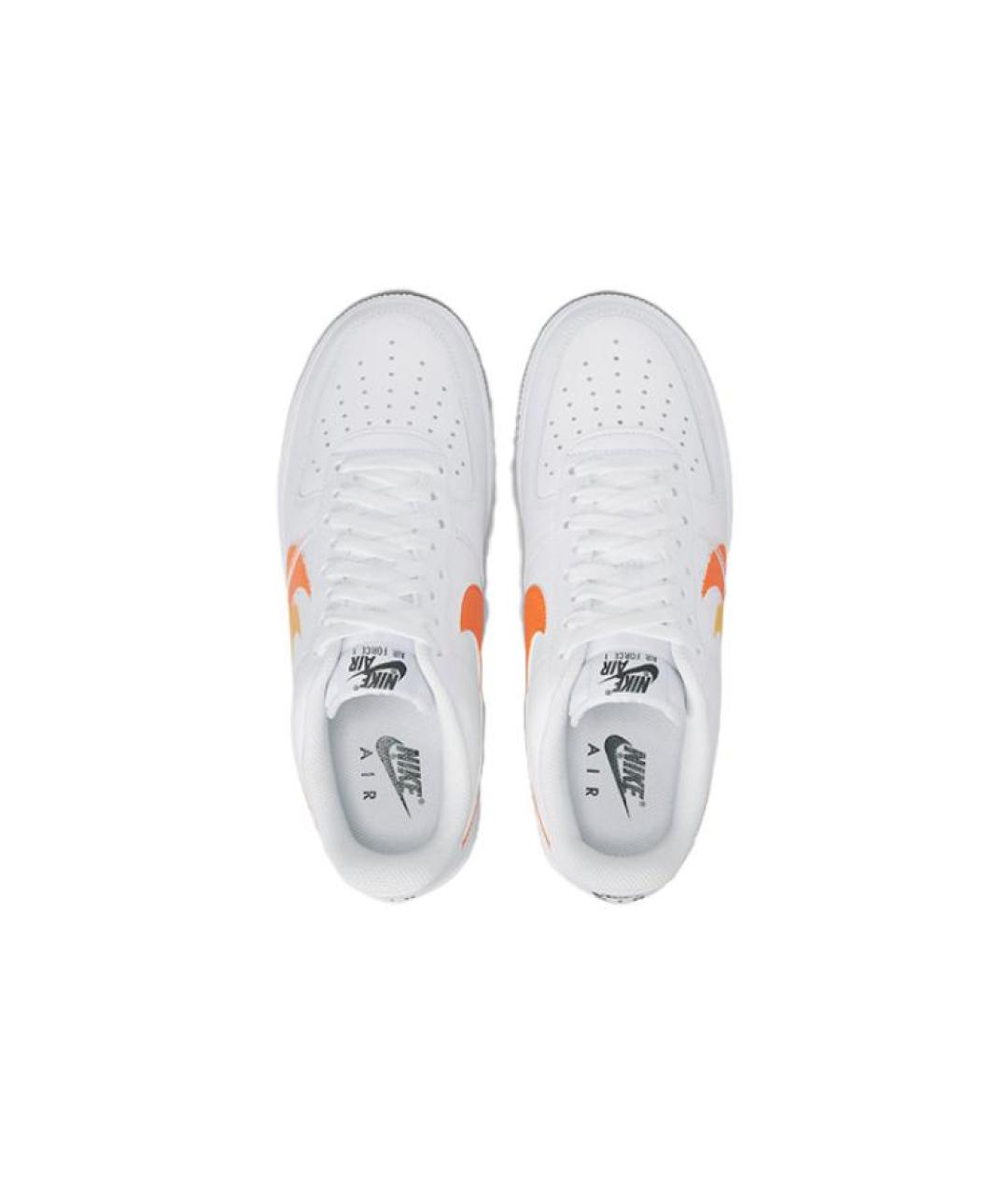 NIKE Белые кожаные кроссовки, фото 5