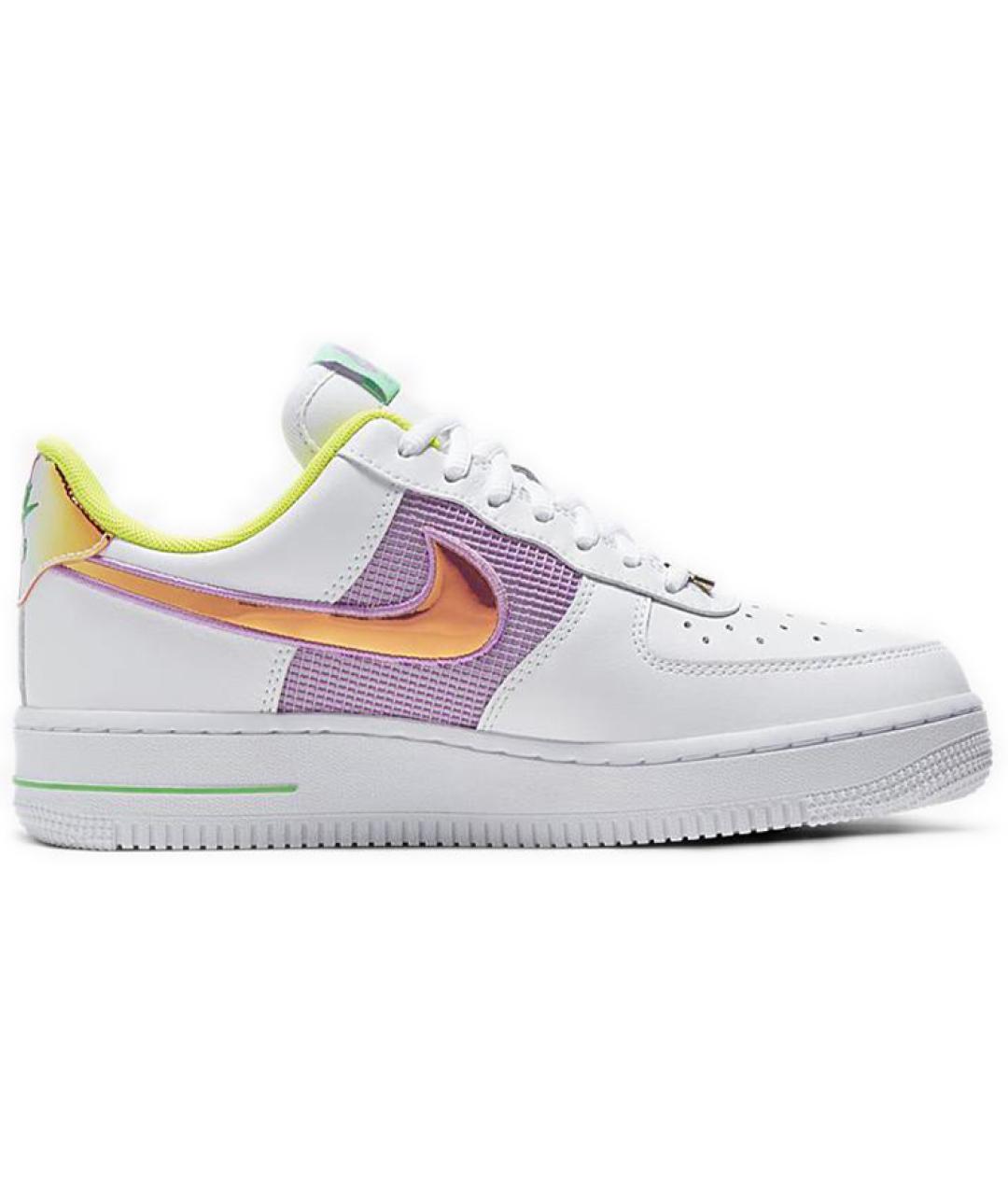 NIKE Белые кожаные кроссовки, фото 3