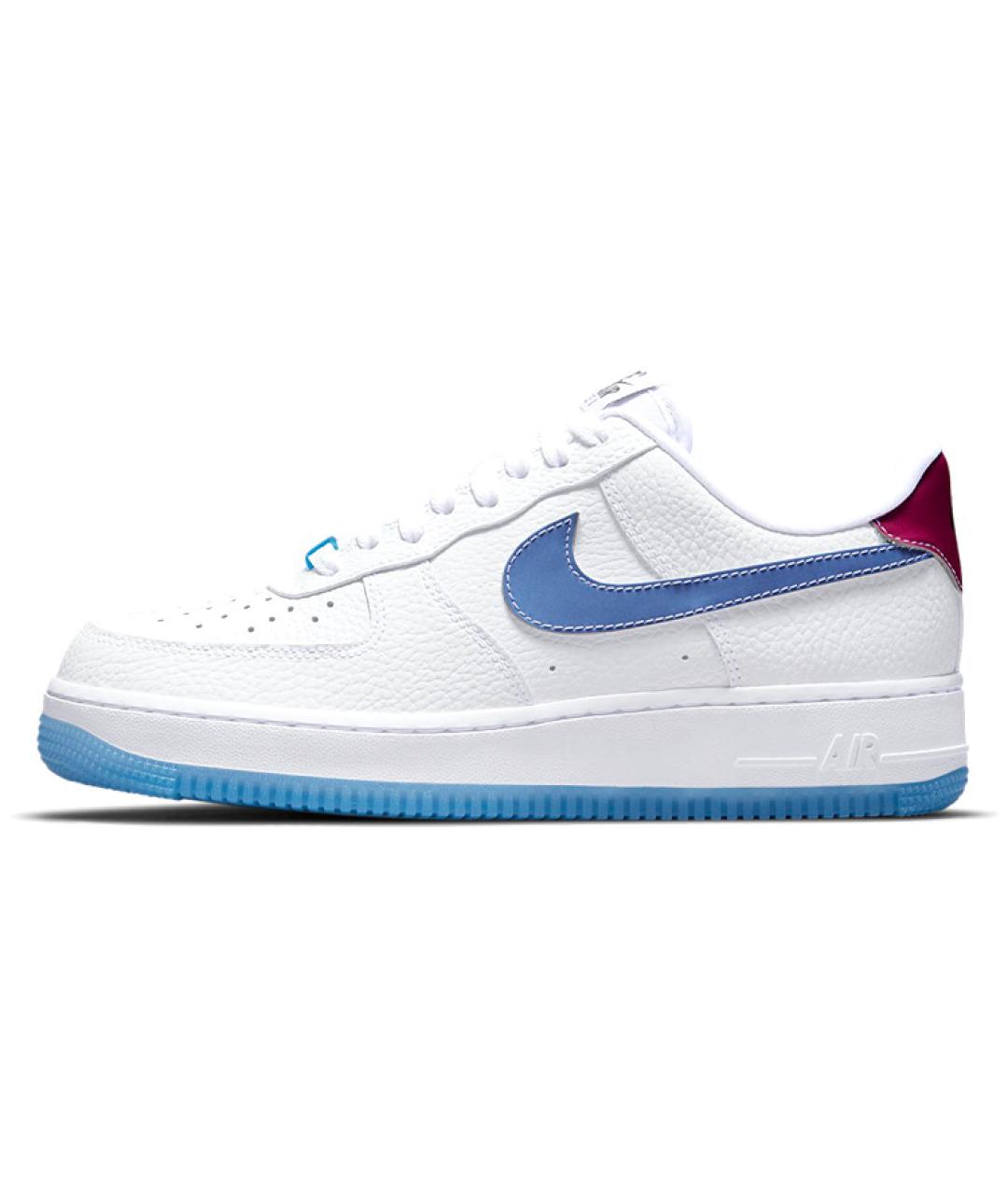 NIKE Белые кожаные кроссовки, фото 2