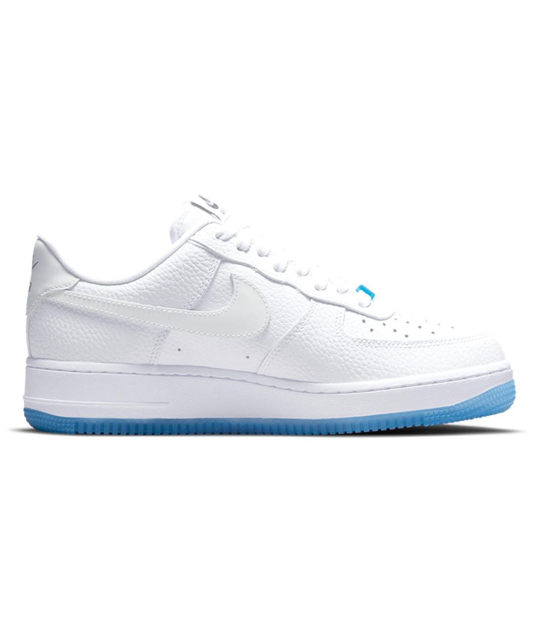 NIKE Белые кожаные кроссовки, фото 3