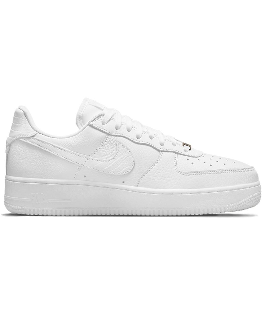 NIKE Белые кожаные кроссовки, фото 1