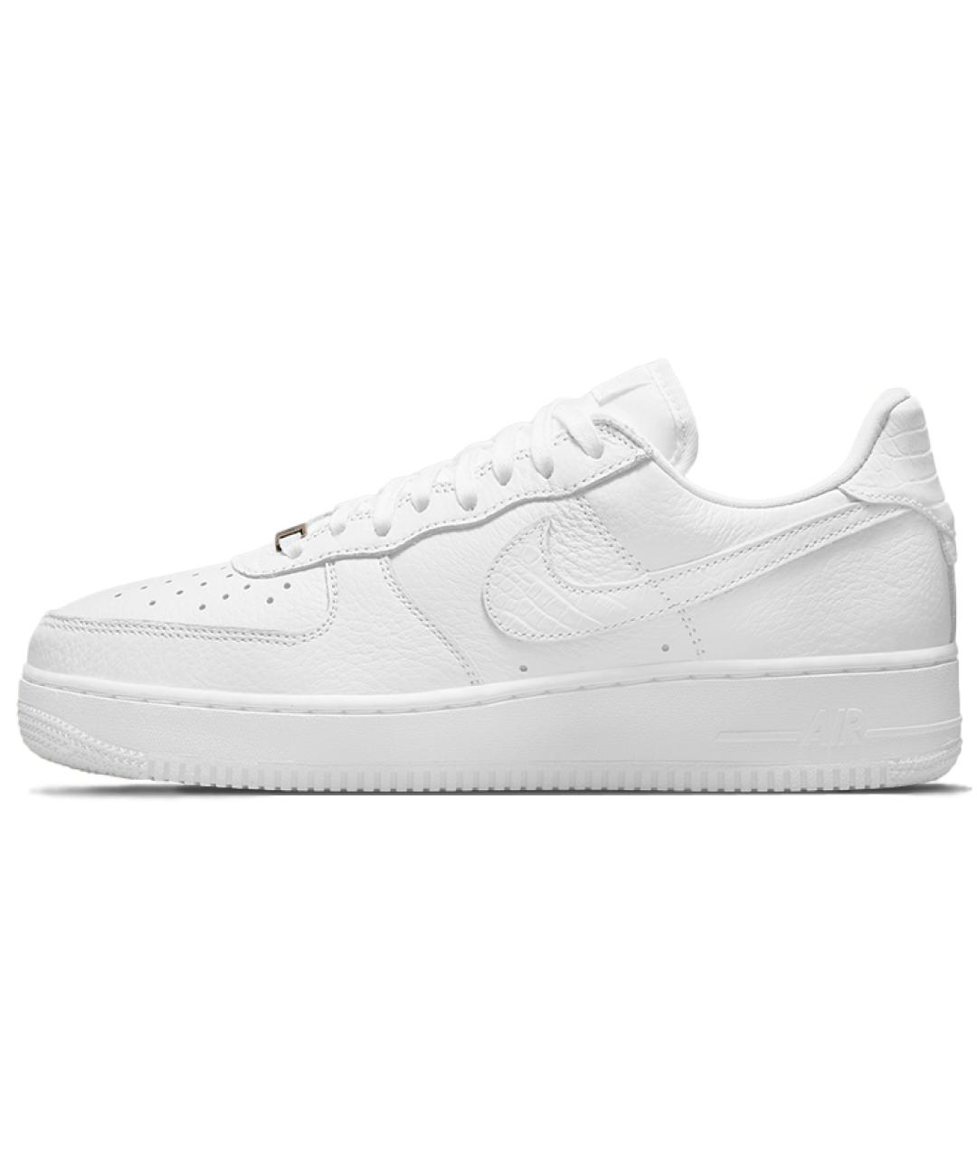 NIKE Белые кожаные кроссовки, фото 3