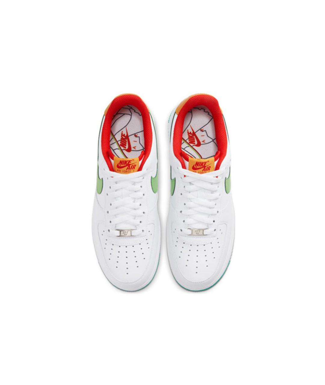 NIKE Белые кожаные кроссовки, фото 4