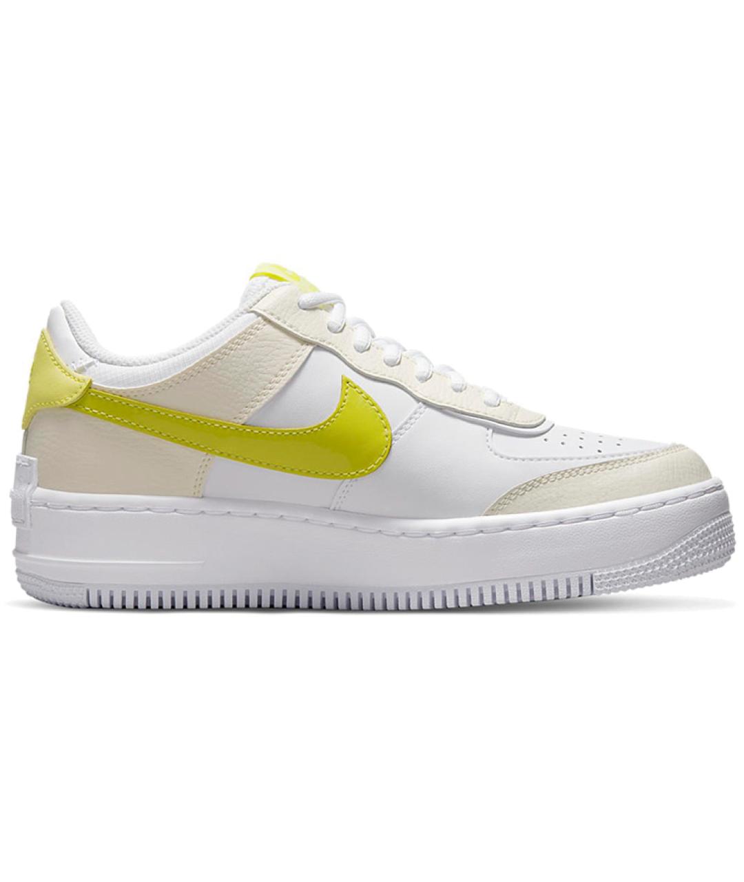 NIKE Белые кожаные кроссовки, фото 2