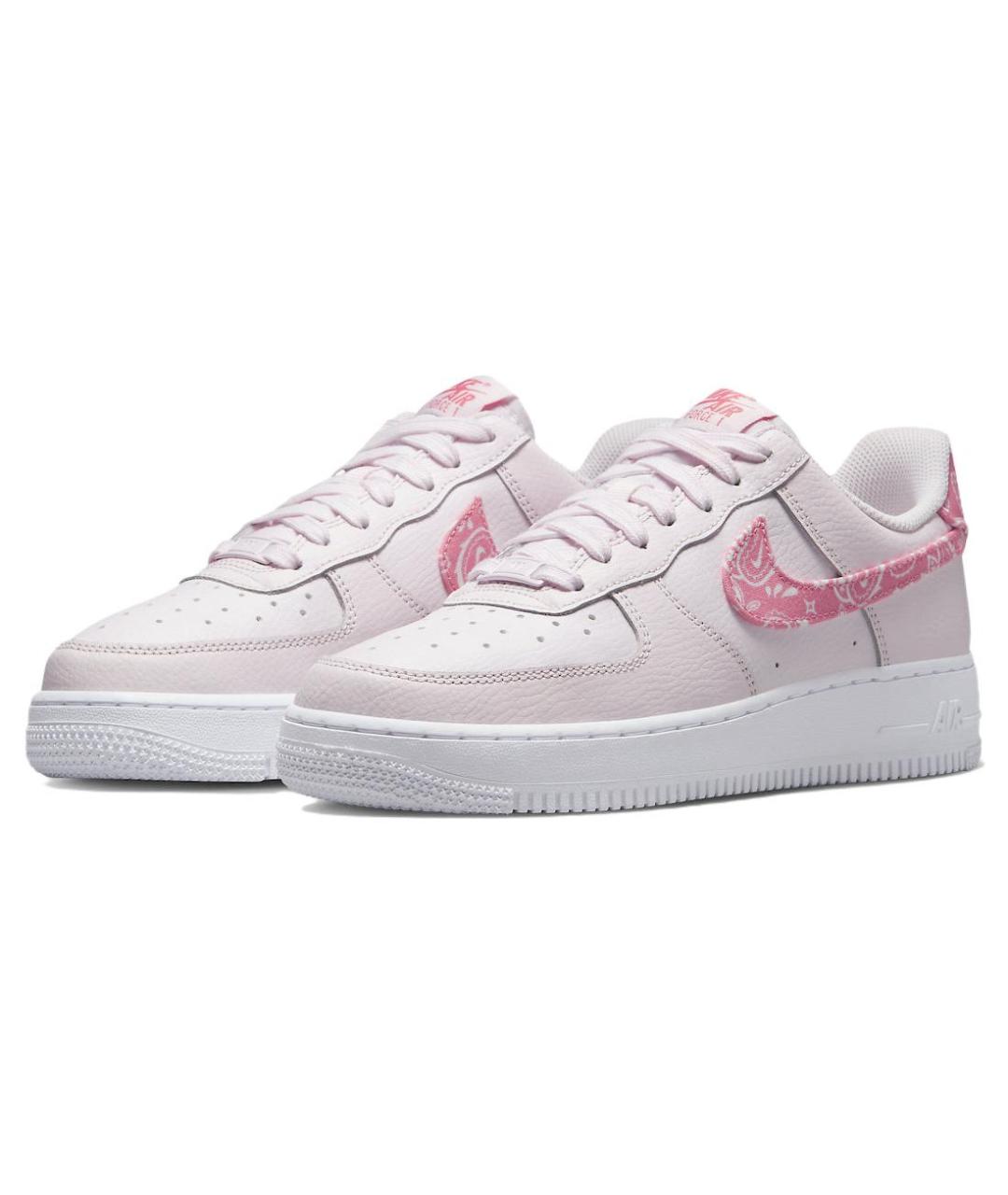 NIKE Розовые кожаные кроссовки, фото 3