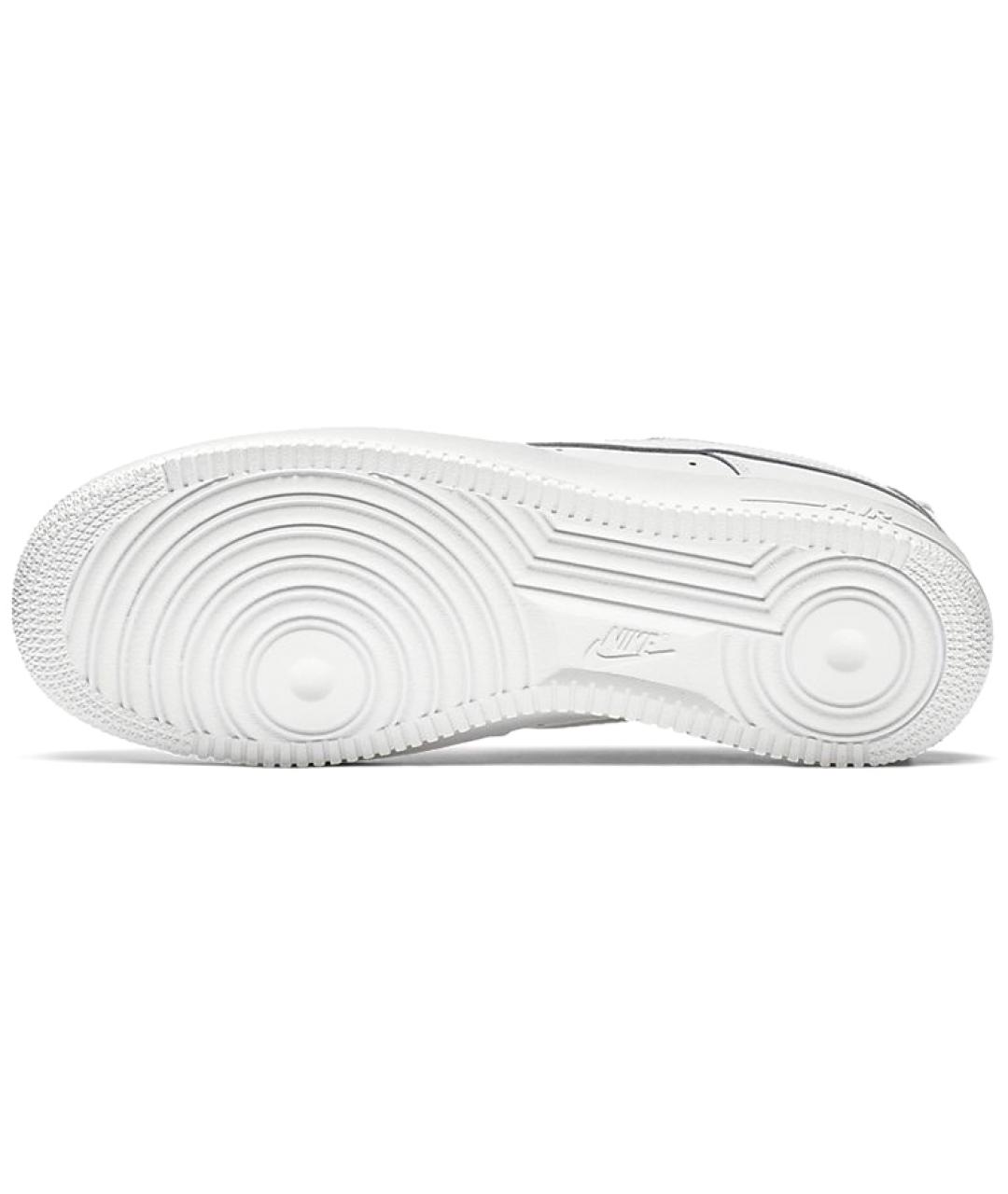NIKE Белые кожаные низкие кроссовки / кеды, фото 6