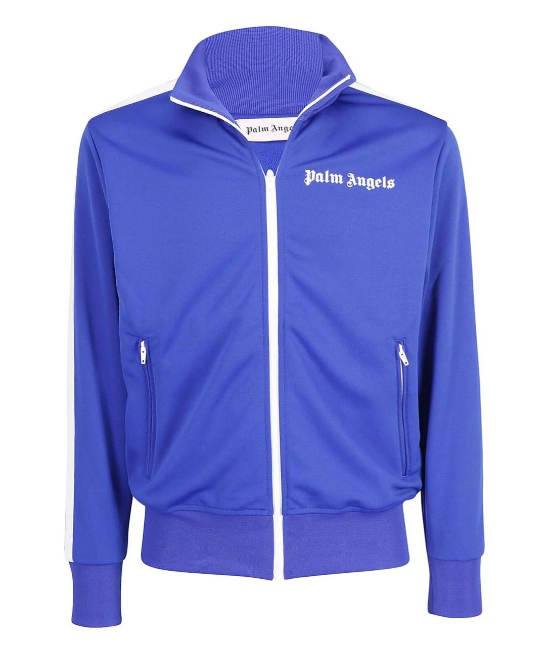 PALM ANGELS Синяя полиэстеровая спортивная куртка, фото 1