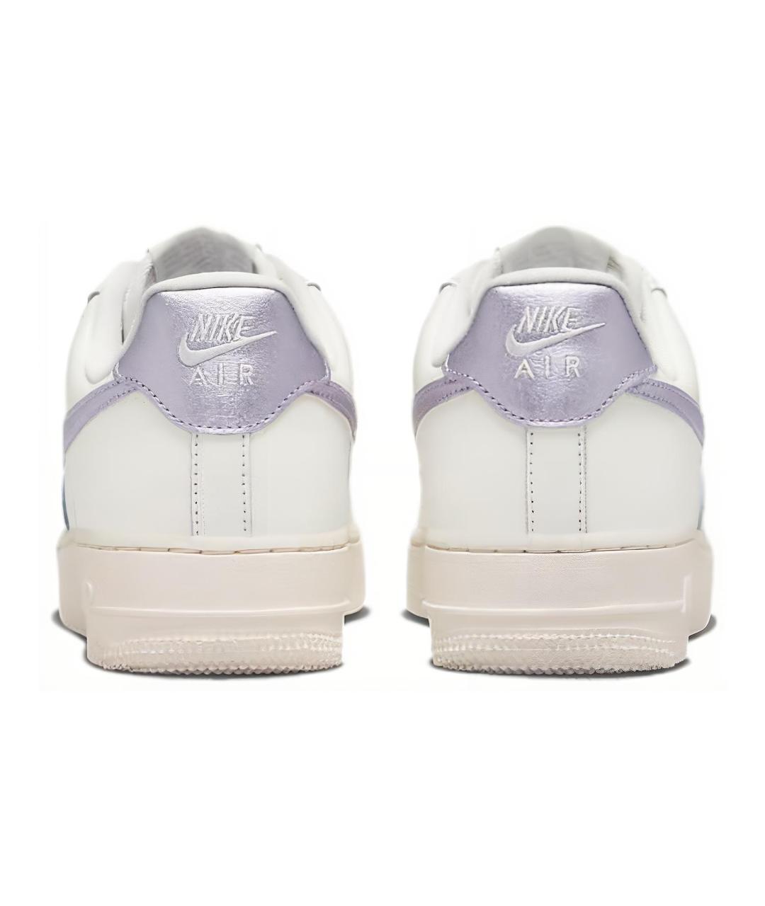 NIKE Фиолетовые кожаные кроссовки, фото 6