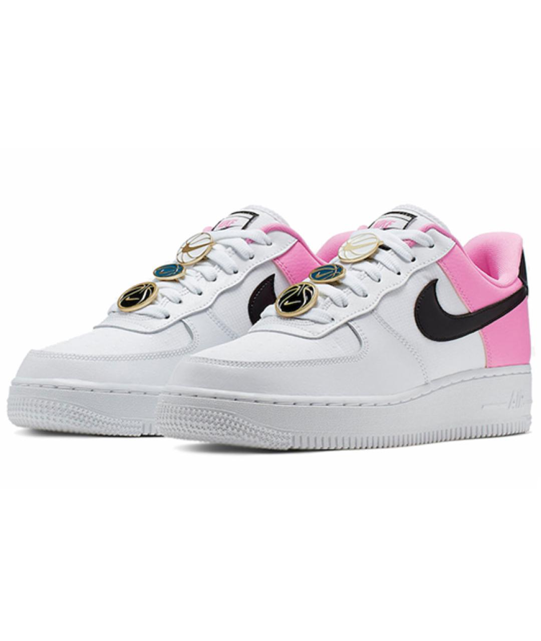 NIKE Белые кожаные кроссовки, фото 3