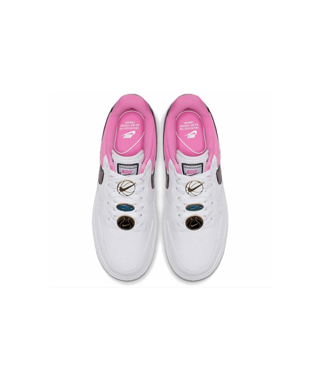 NIKE Белые кожаные кроссовки, фото 4