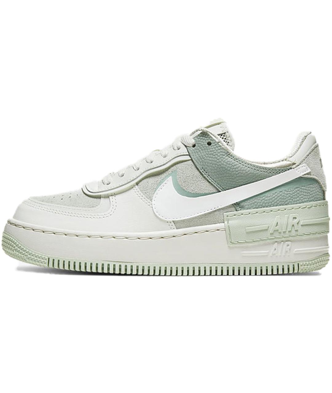 NIKE Белые кожаные кроссовки, фото 3