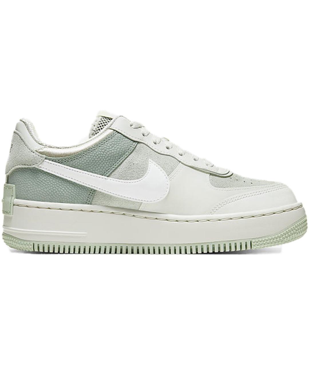 NIKE Белые кожаные кроссовки, фото 2