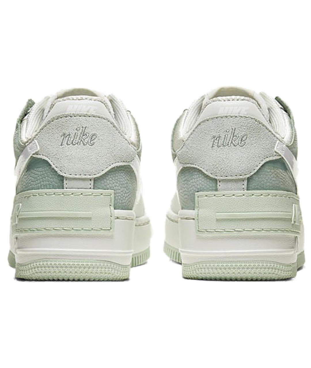 NIKE Белые кожаные кроссовки, фото 6