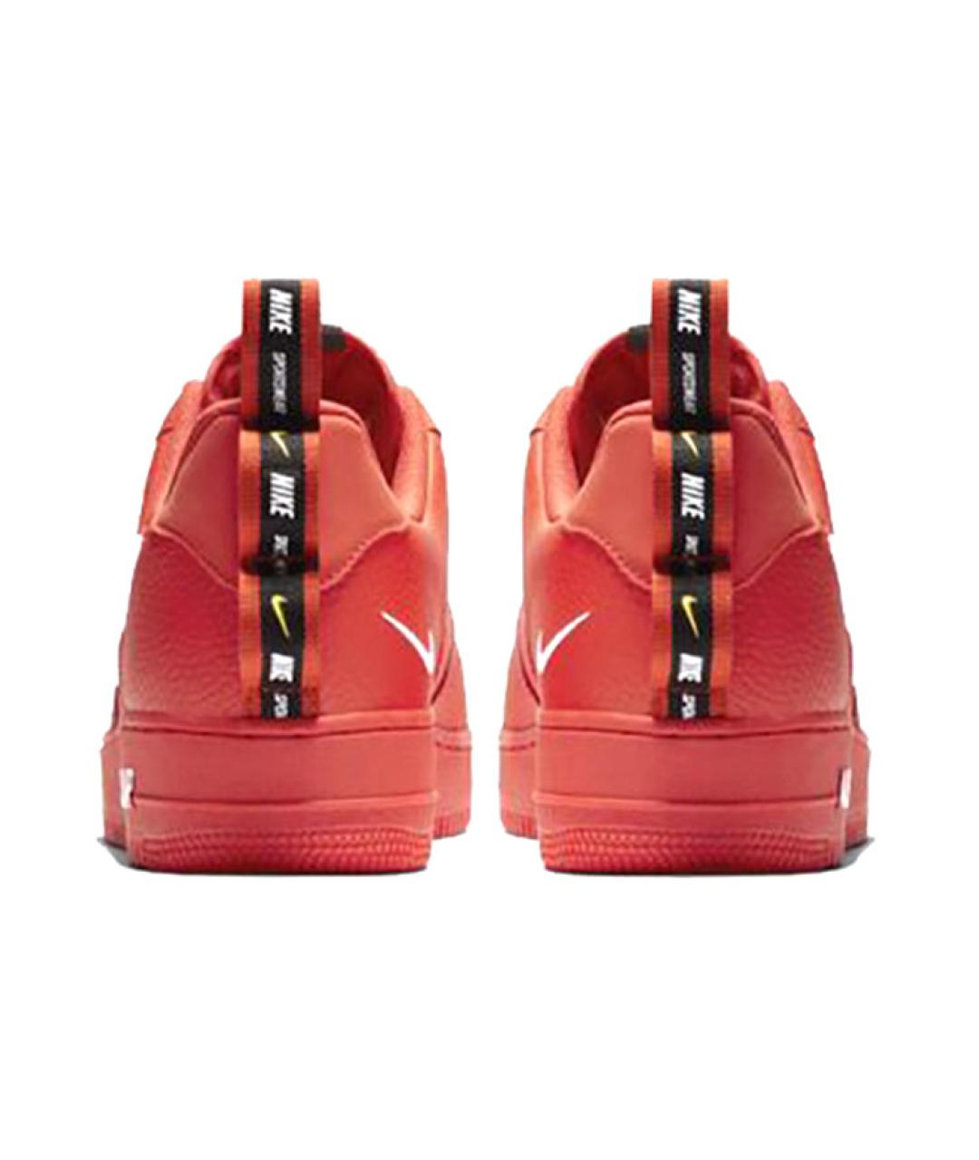 NIKE Красные кожаные кроссовки, фото 5