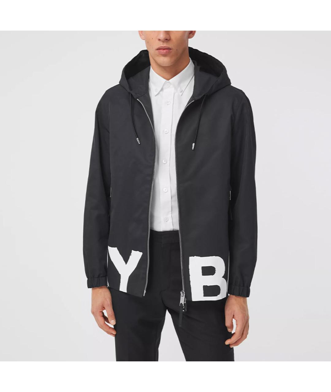 BURBERRY Черная куртка, фото 2