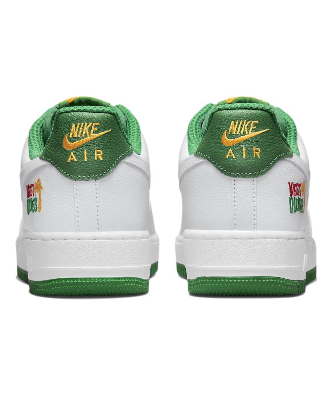 NIKE Белые кожаные кроссовки, фото 6